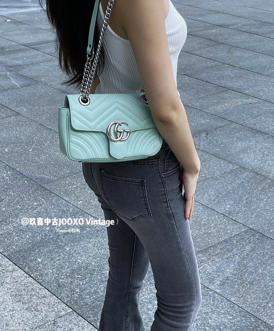 Gucci Marmont Xanh Mint Small