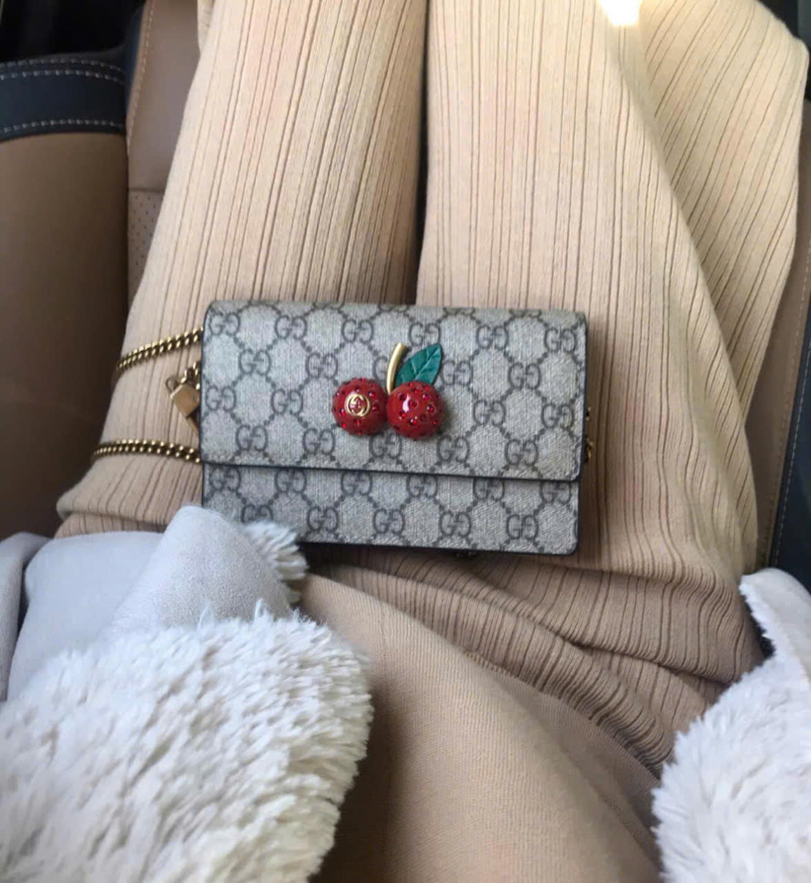 Túi Gucci woc cherry