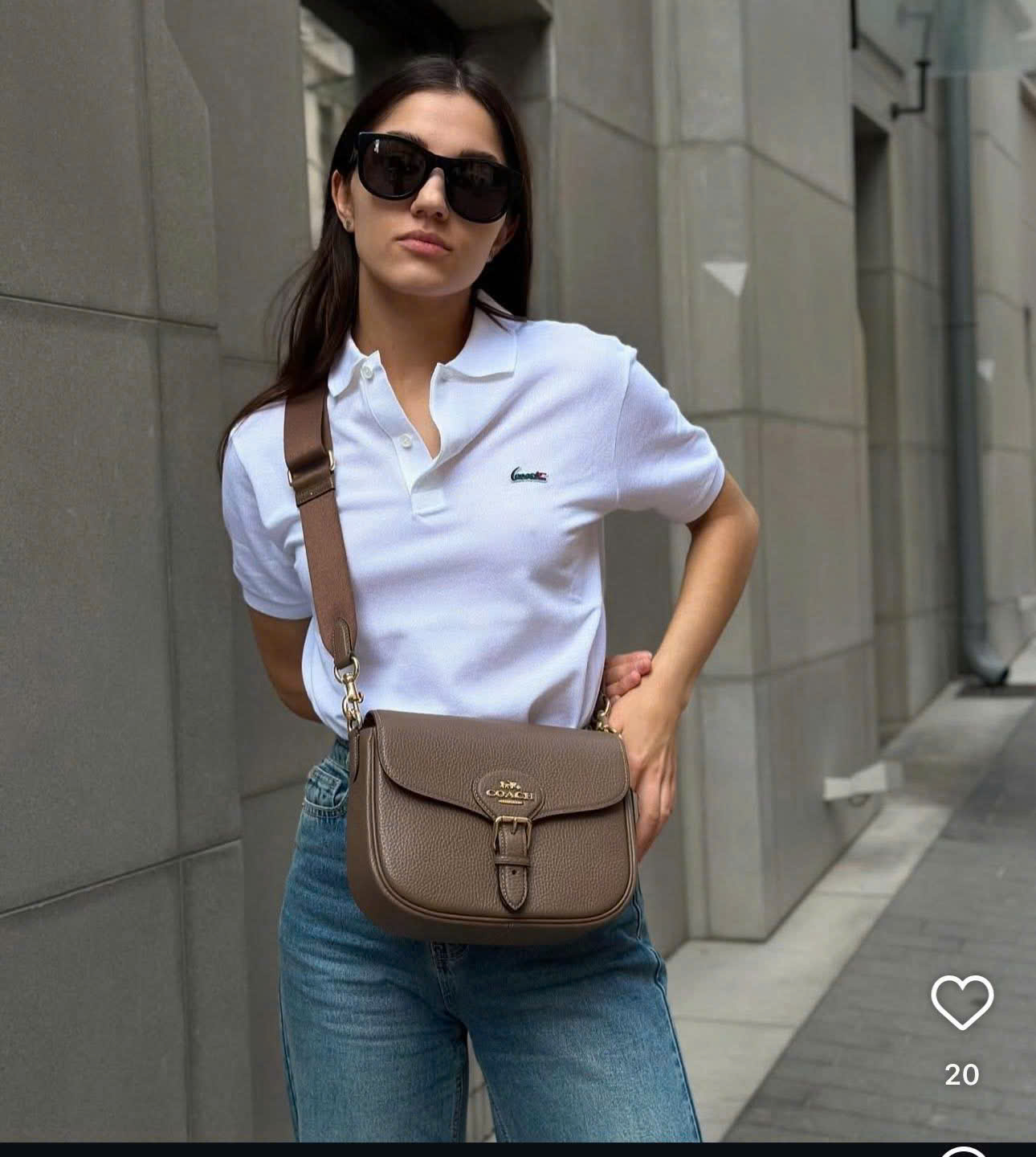 Túi Xách Coach Amelia Saddle Bag