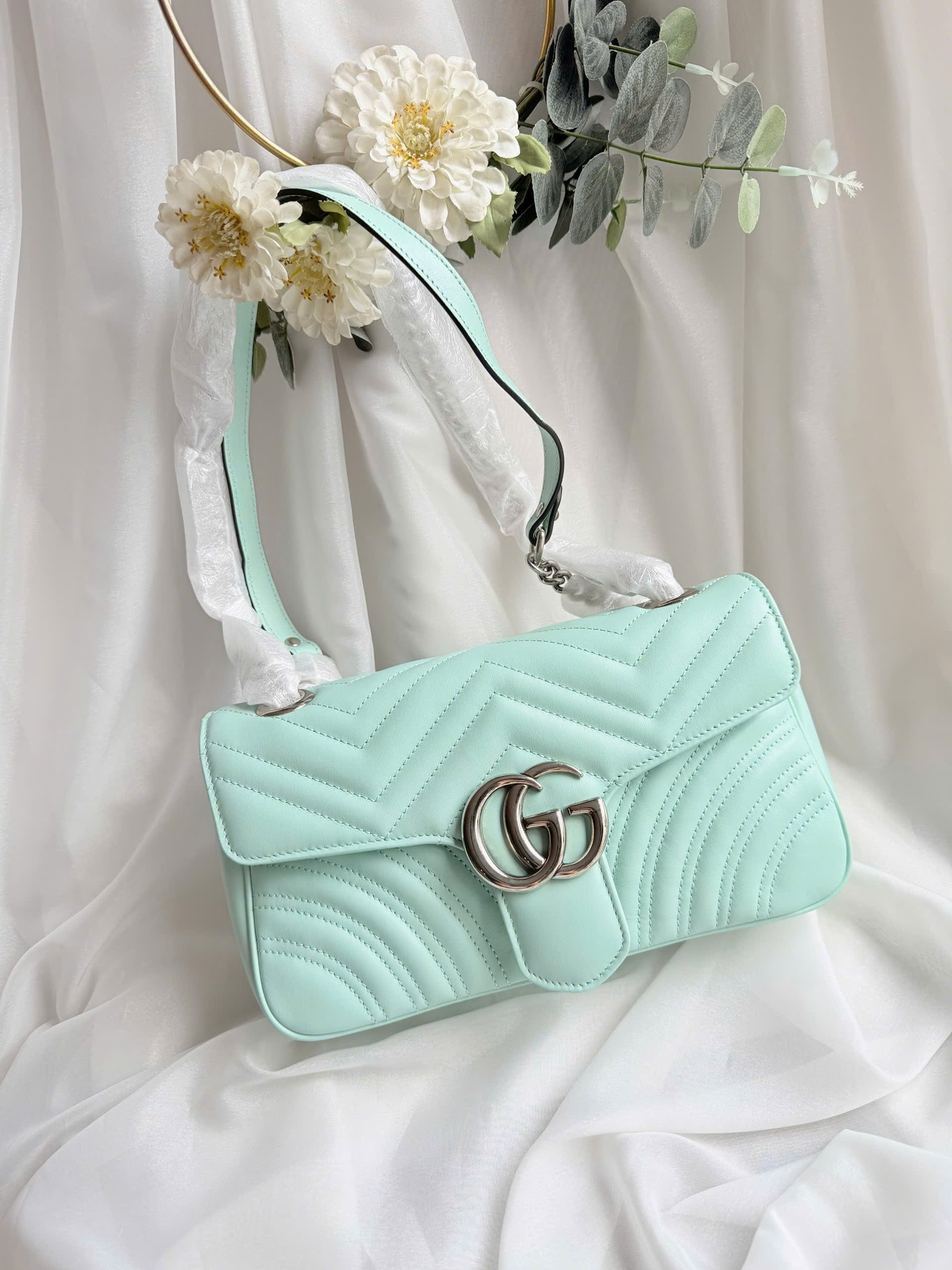 Gucci Marmont Xanh Mint Small