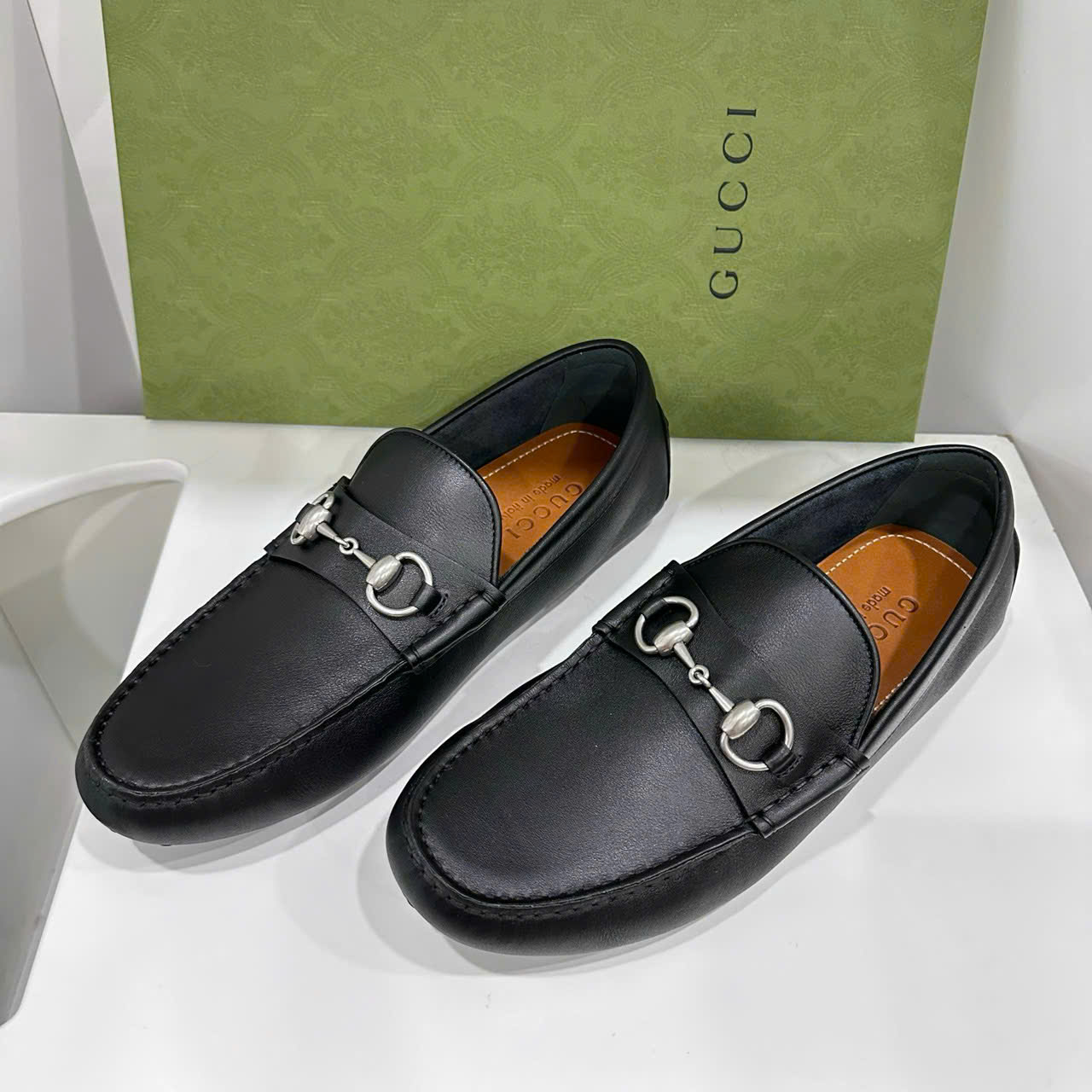 Giày Gucci moca đen
