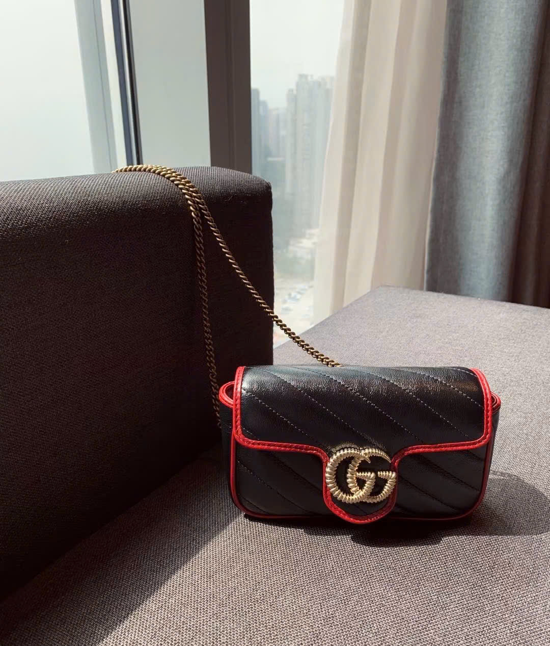 Túi Xách Gucci Marmont Xmini Mix