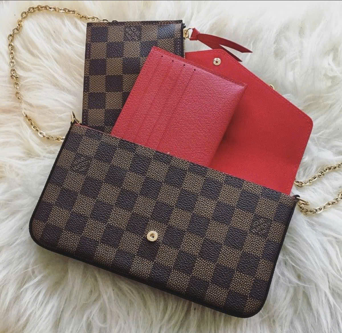 Louis Vuitton Felicie Damier