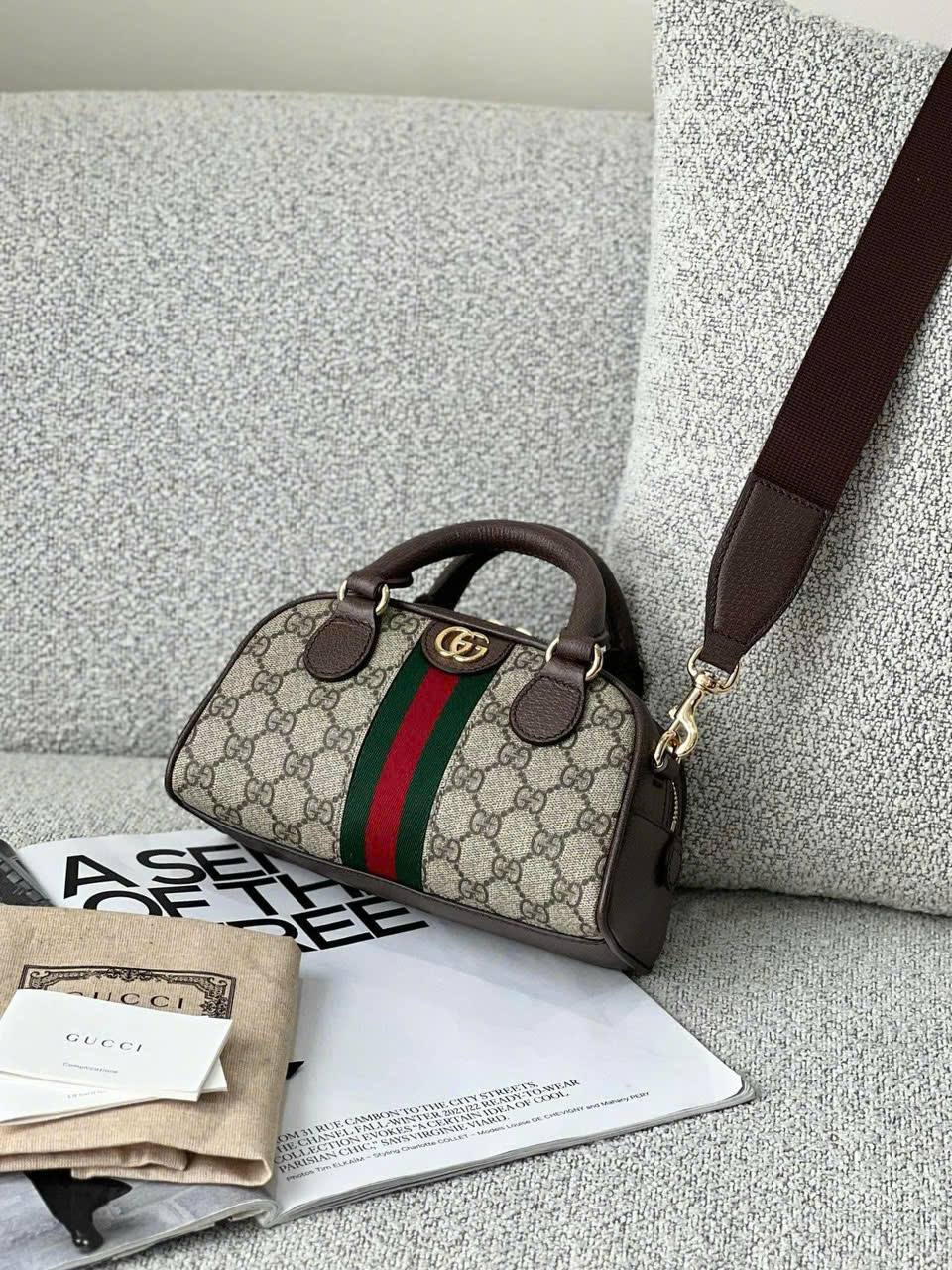 Túi Trống Gucci Ophidia Mini