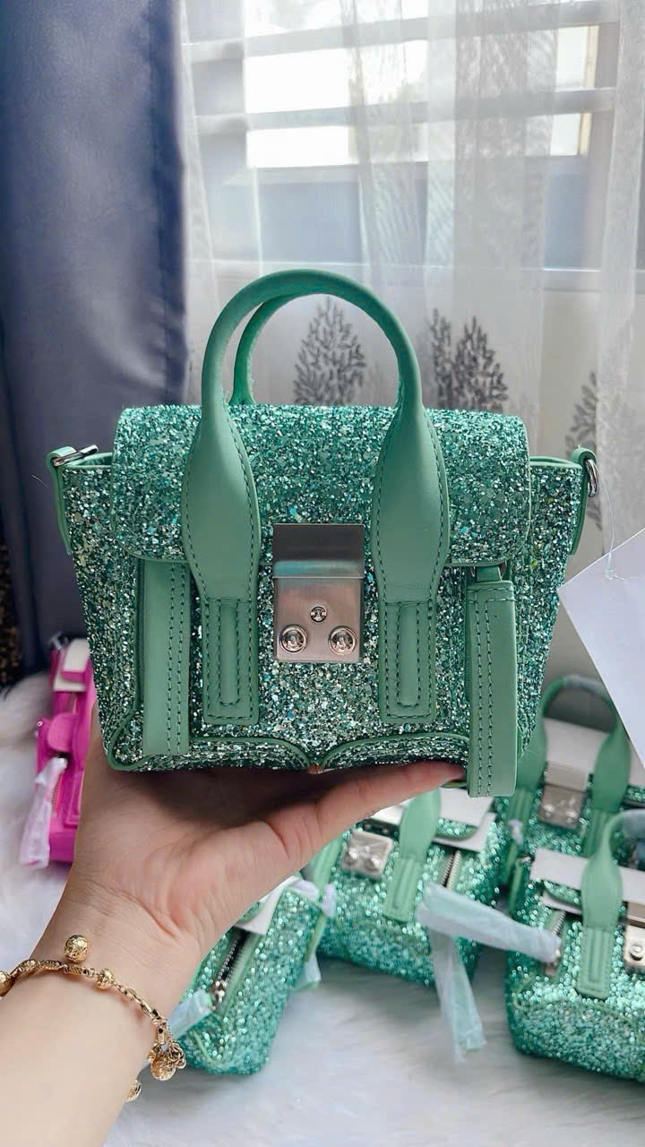 Túi Xách Phillip Nano Xanh M2int