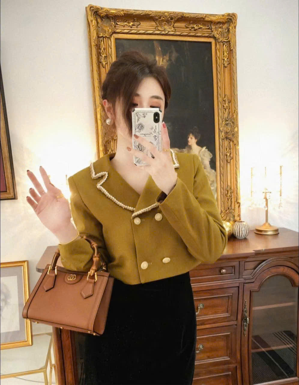 Túi Xách Gucc Diana Mini