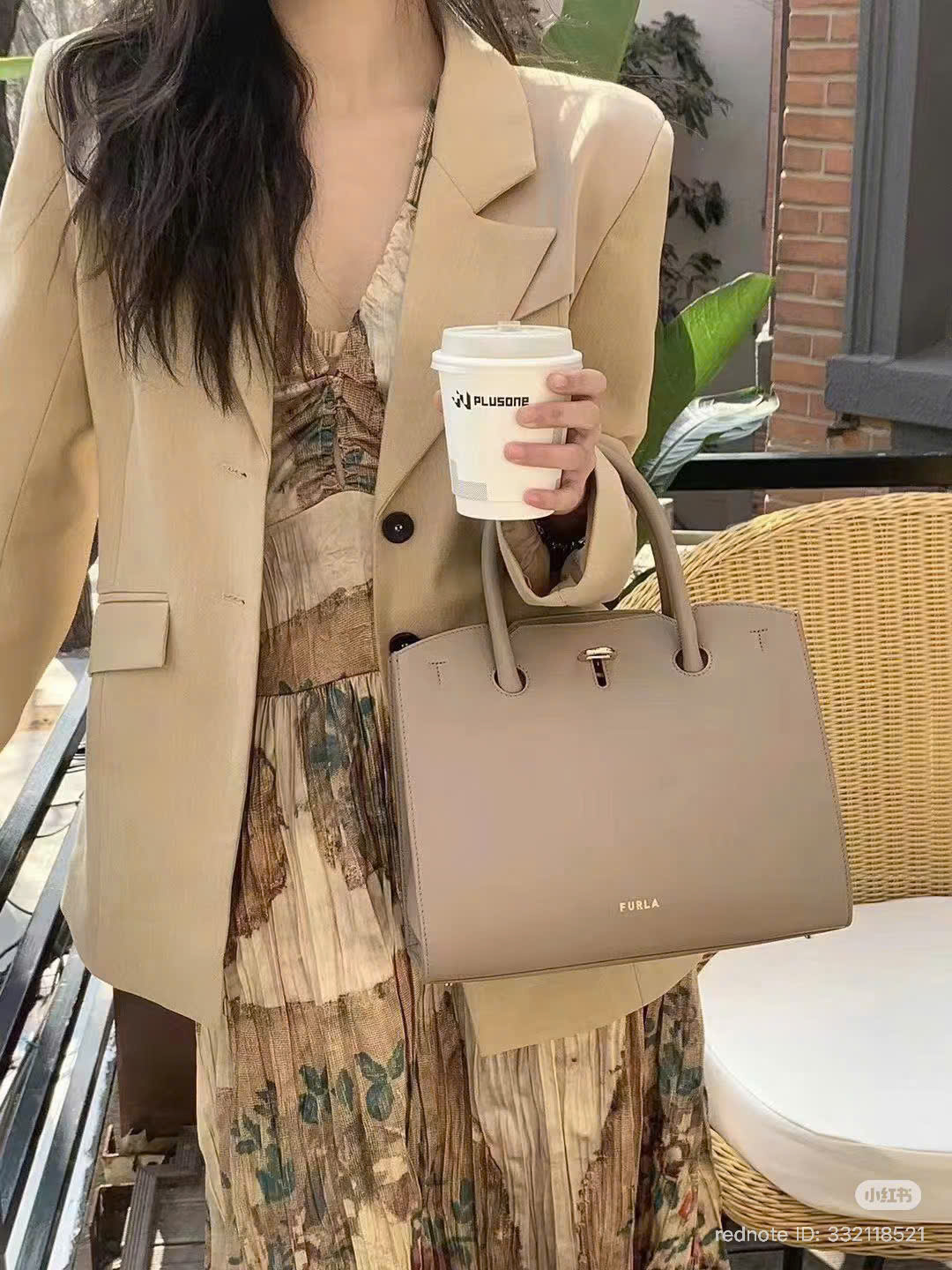 Túi Xách Furla Genesi Tote Small