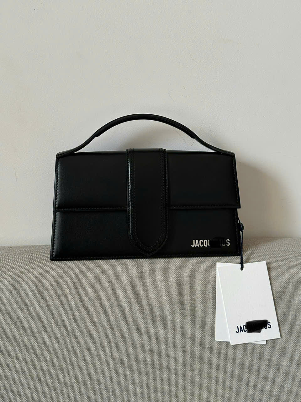 Túi Xách Jacquemus Bambino Đen