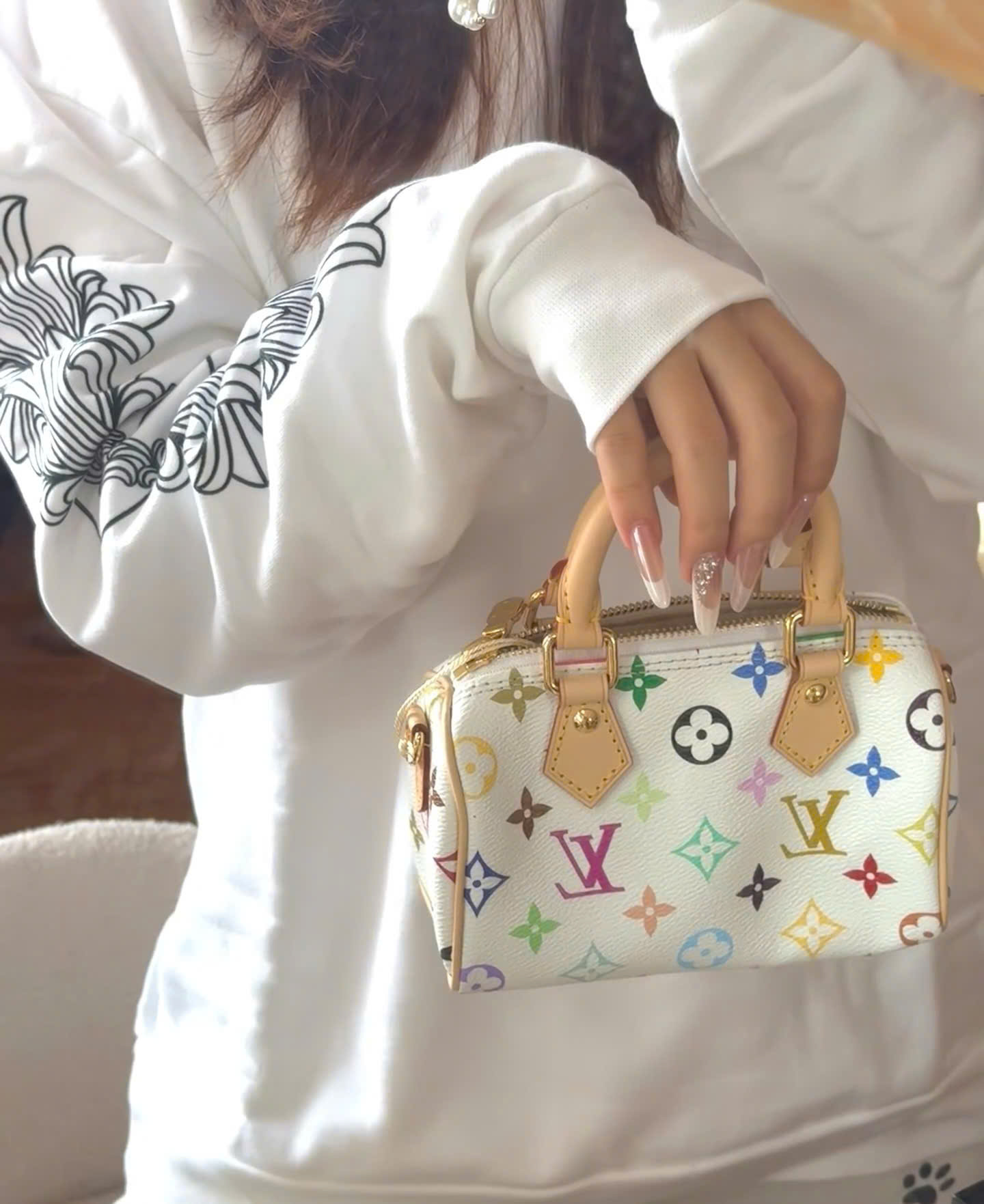 Túi Xách Louis Vuitton Speedy Nano Tm