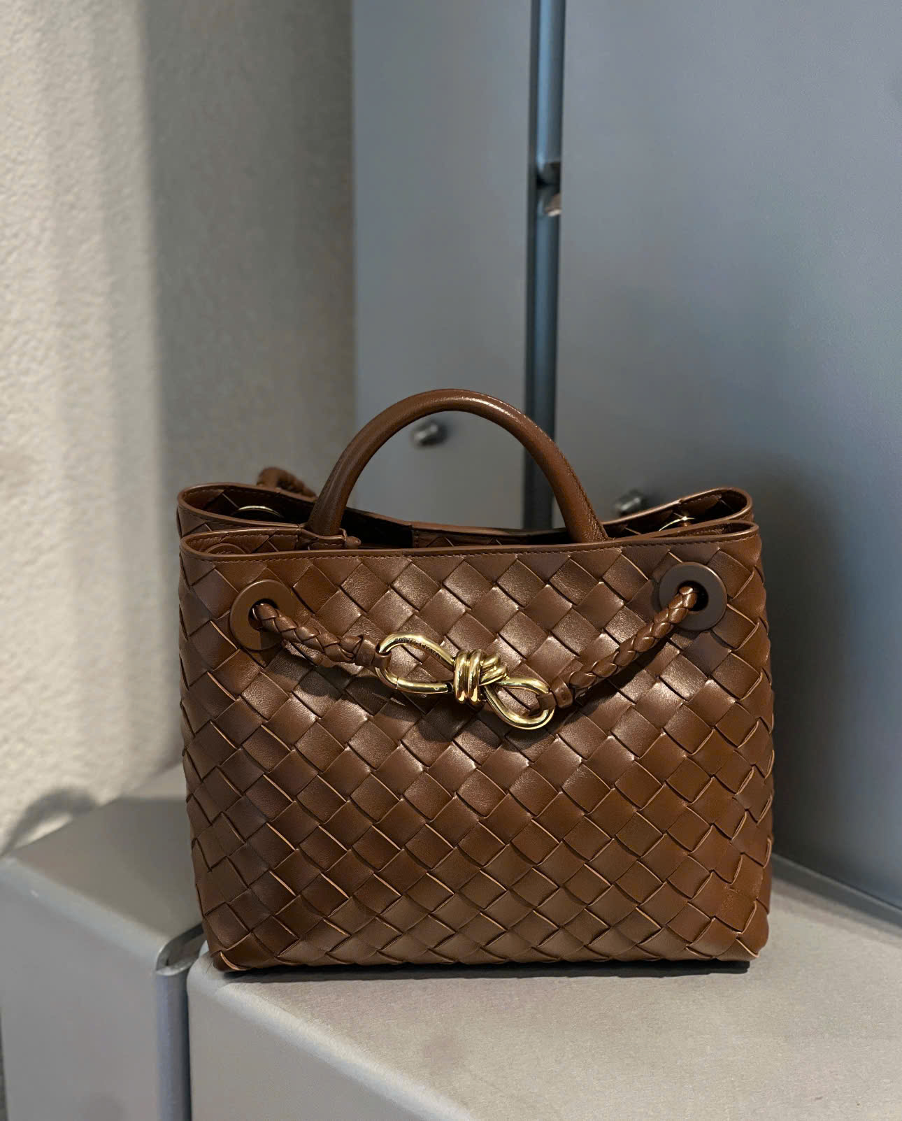 Túi xách Bottega andiamo small