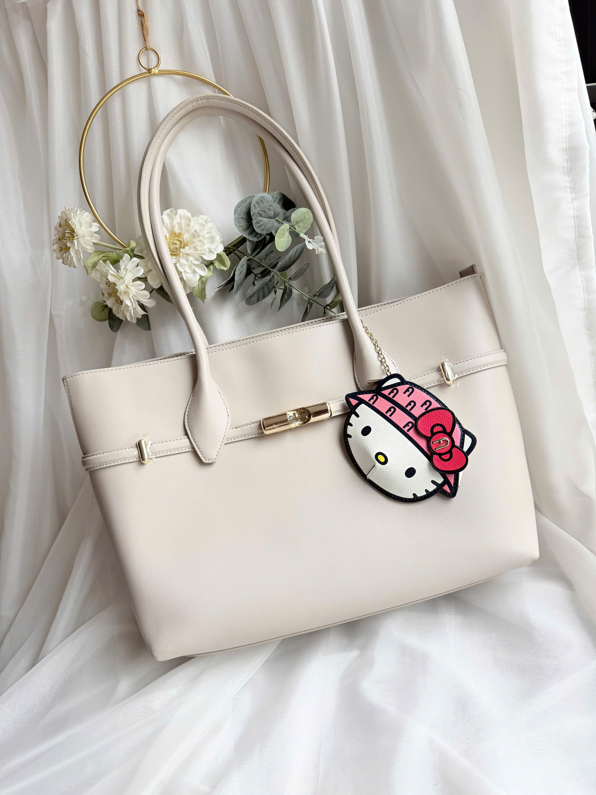 Túi Furla Goccia Tote