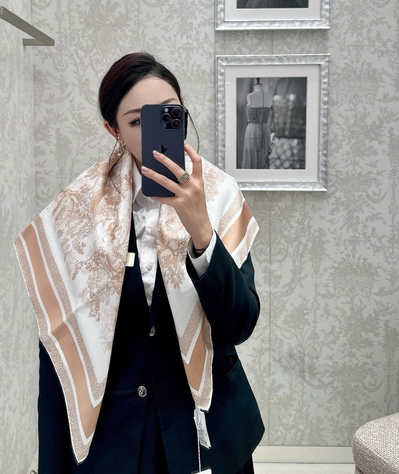 Khăn Lụa Dior