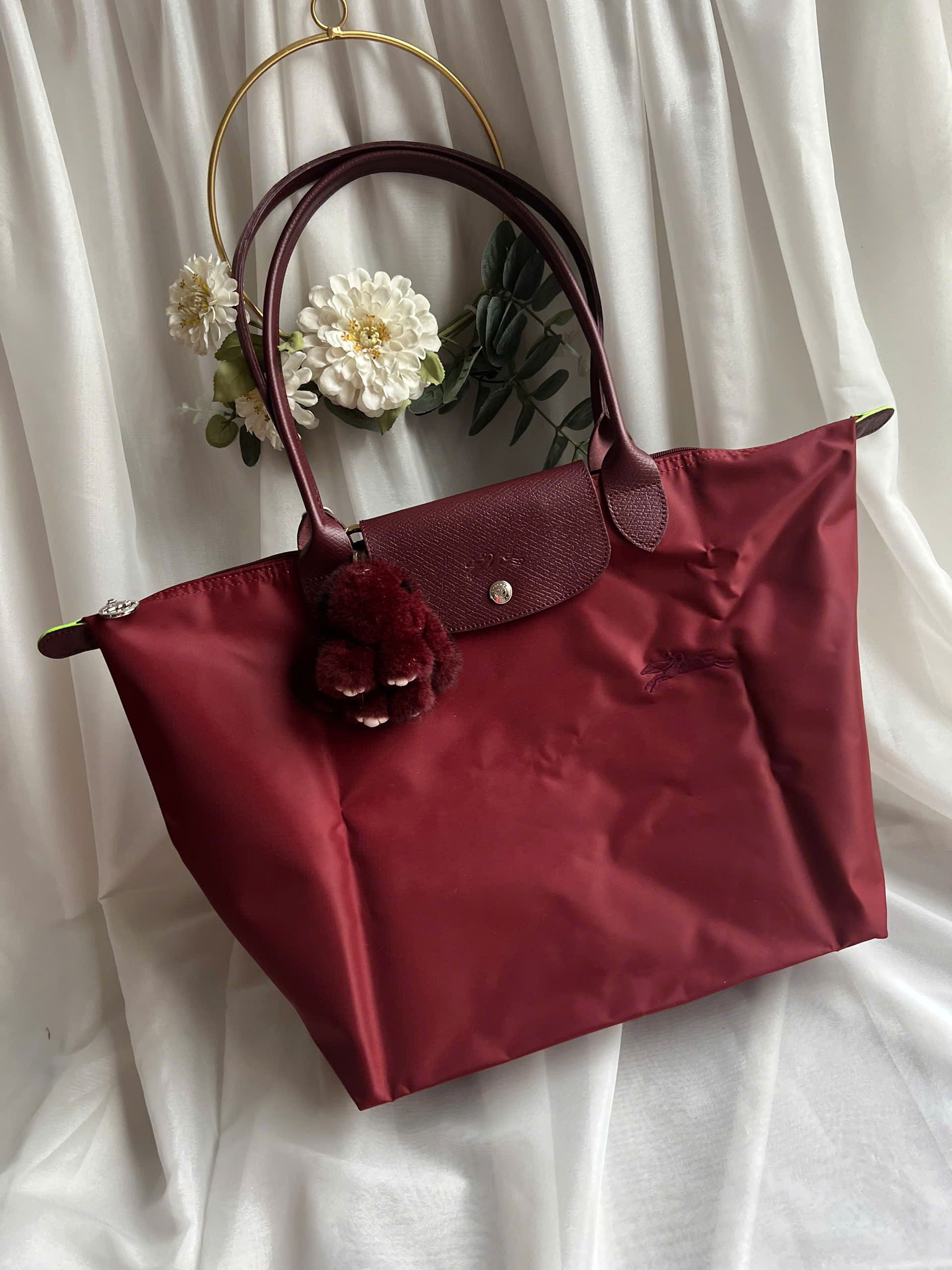 Túi Xách Longchamp Grenate Đỏ
