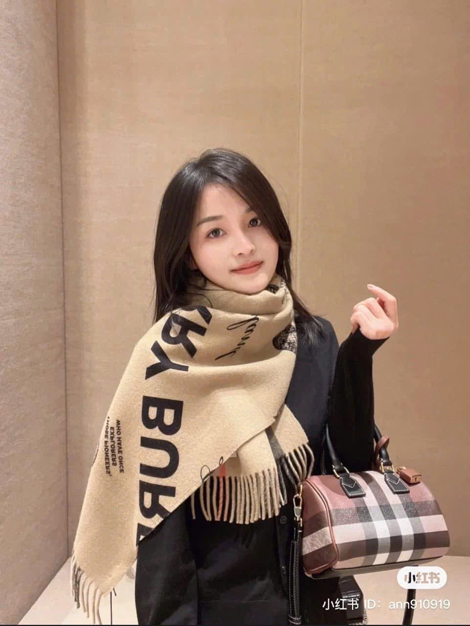 Trống Burberry Speedy Nâu Choco