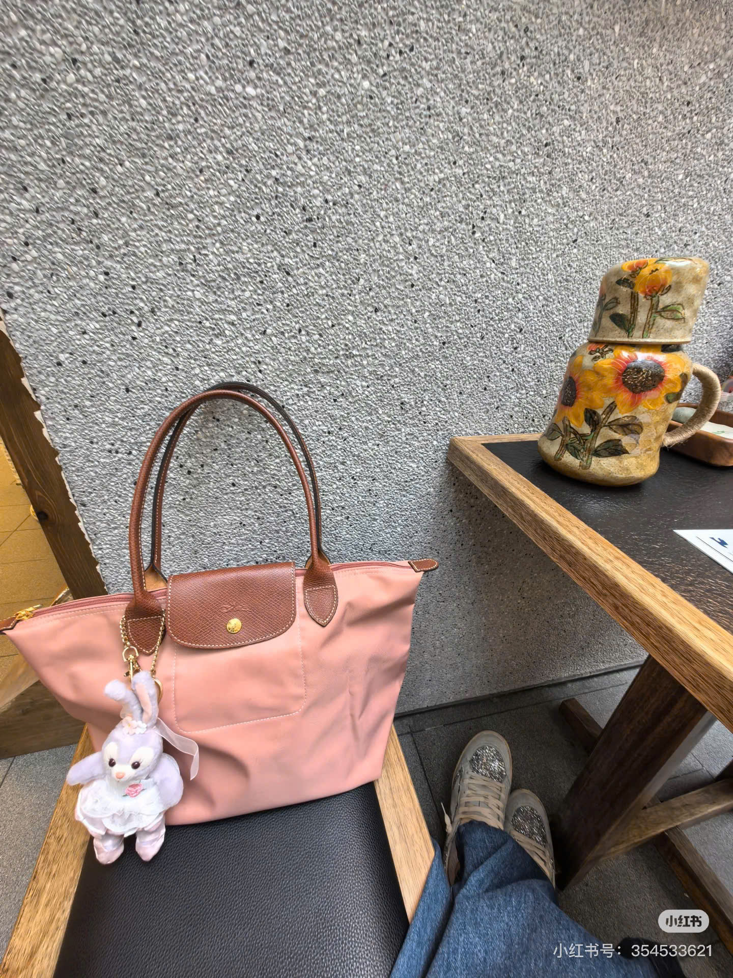 Túi Longchamp Pink Tea