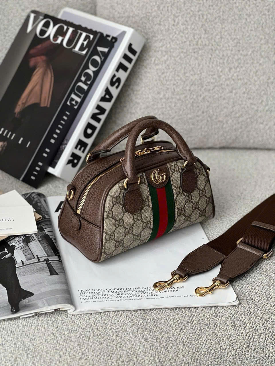 Túi Trống Gucci Ophidia Mini
