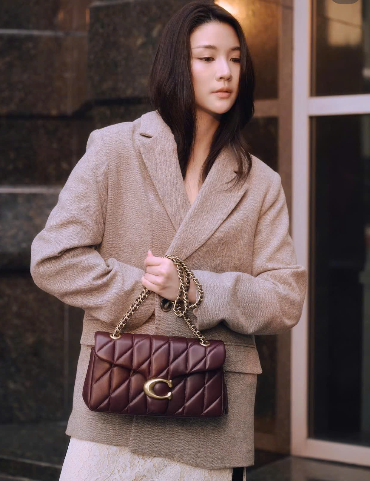 Túi Coach Tabby Small Đỏ
