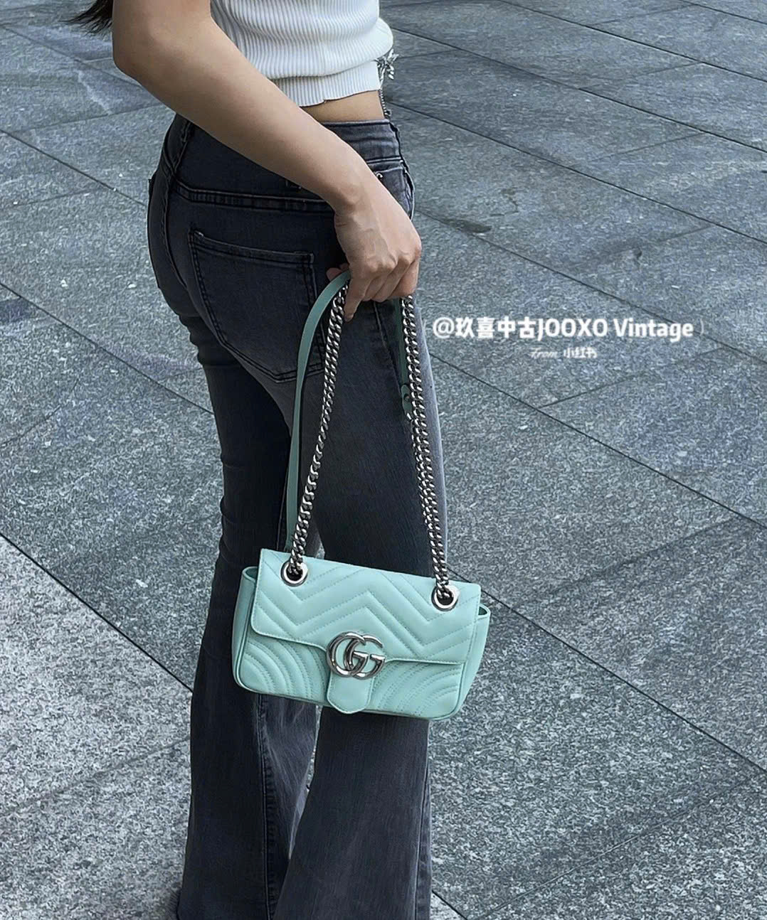 Gucci Marmont Xanh Mint Small