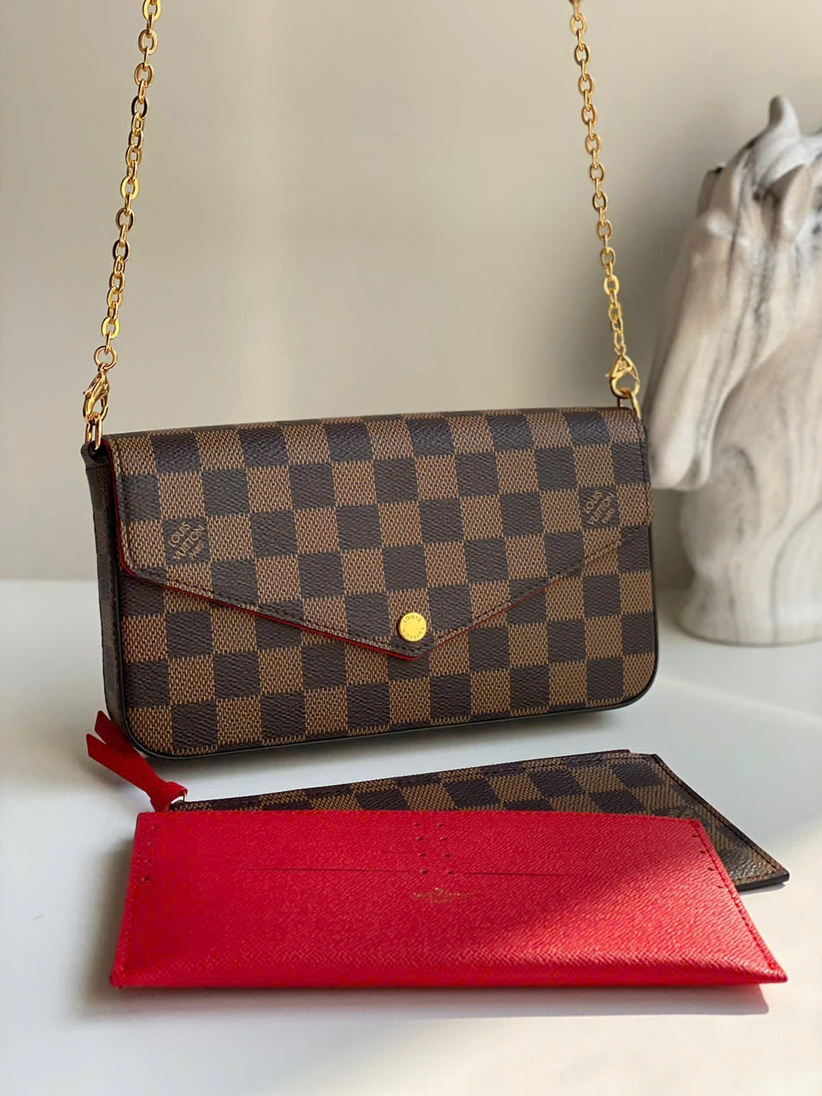 Louis Vuitton Felicie Damier
