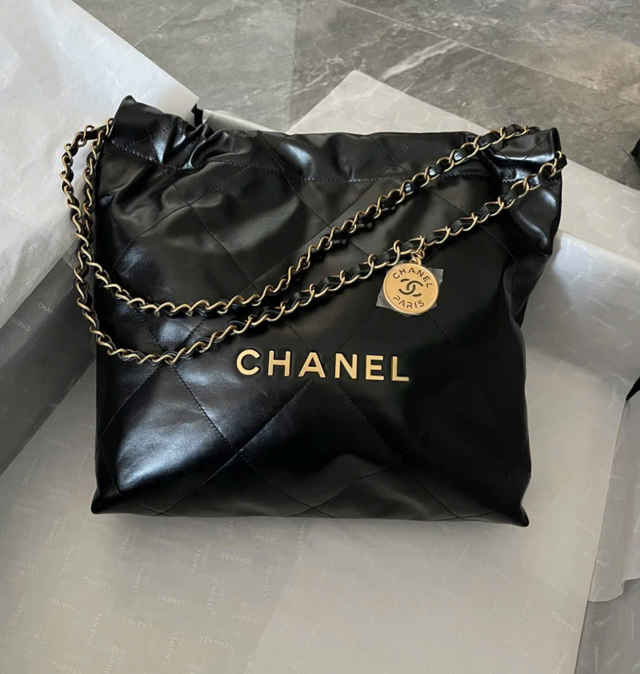 Túi Xách Chanel Hobo C22
