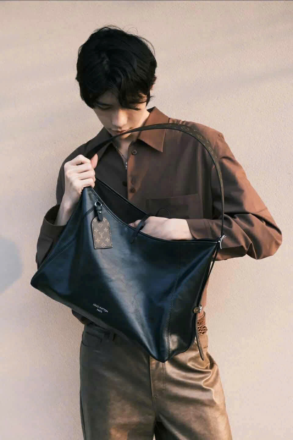 Túi Xách Louis Vuitton Carry All Vibe MM