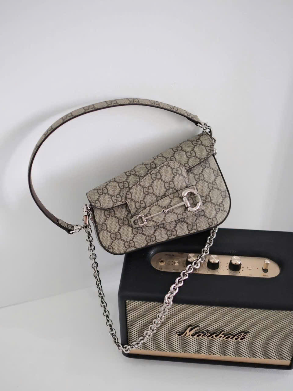 Túi Xách Gucci 1955 Mini Canvas