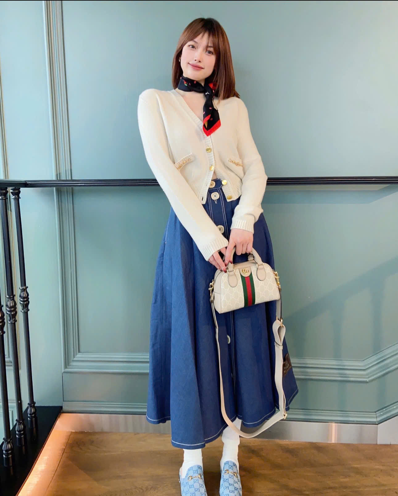 Gucci Ophidia Mini Top Handle Bag