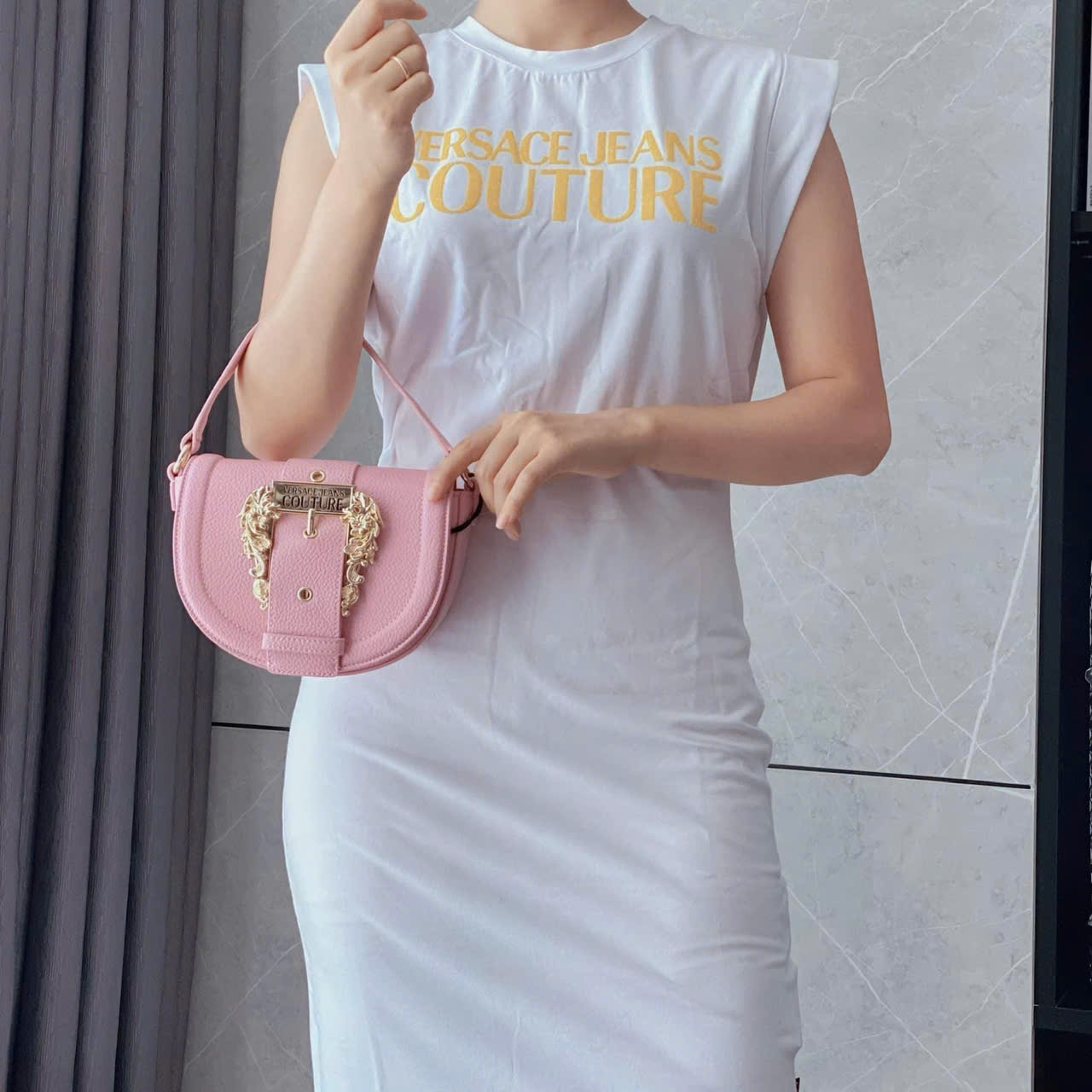 Túi Xách Versace Jeans Halfmoon