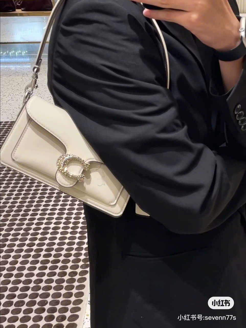 Túi Xách Coach Tabby Da Trơn