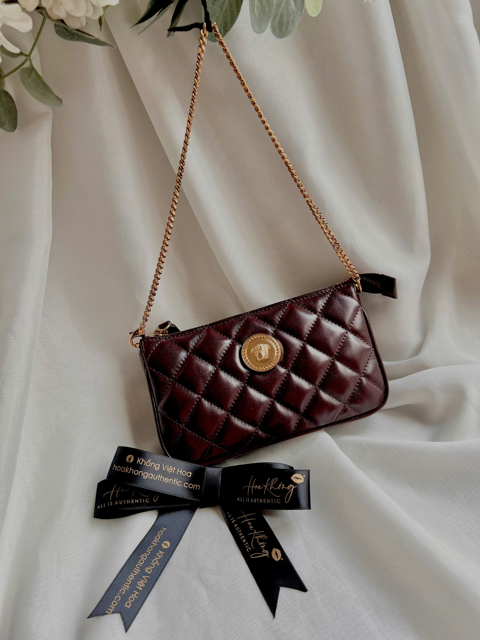 Túi Đeo Vai Versace Đỏ