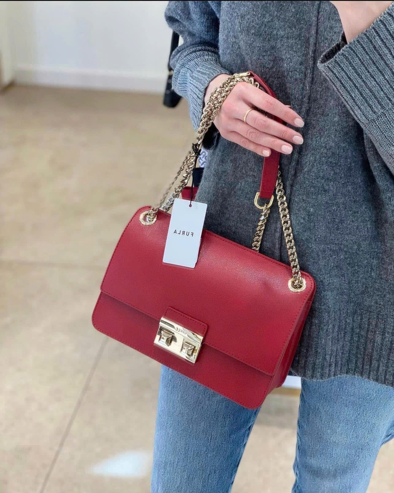 Túi Xách Furla Shoulder Bella