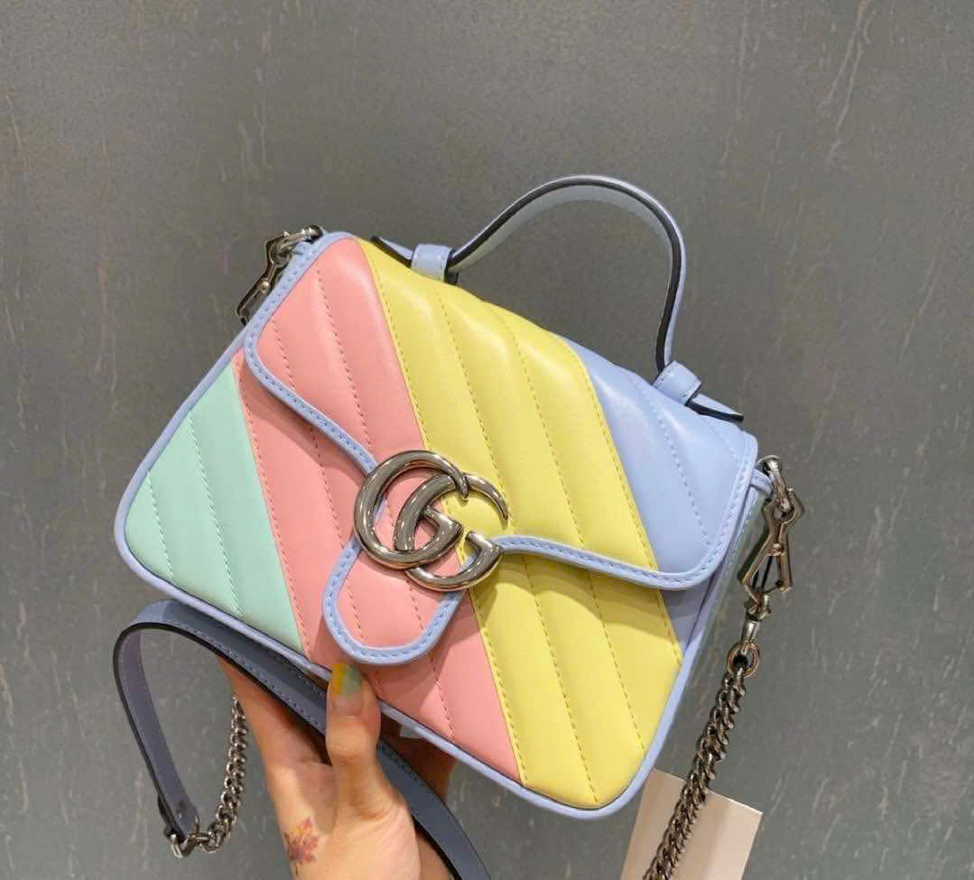 Túi Xách Gucci Marmont Top Handle Mini