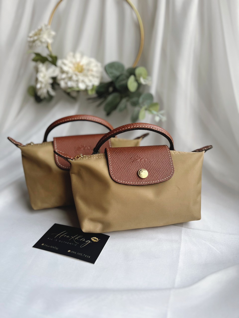 Longchamp mini pouch