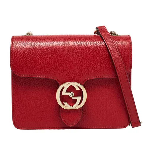 Túi xách Gucci shoulder interlocking