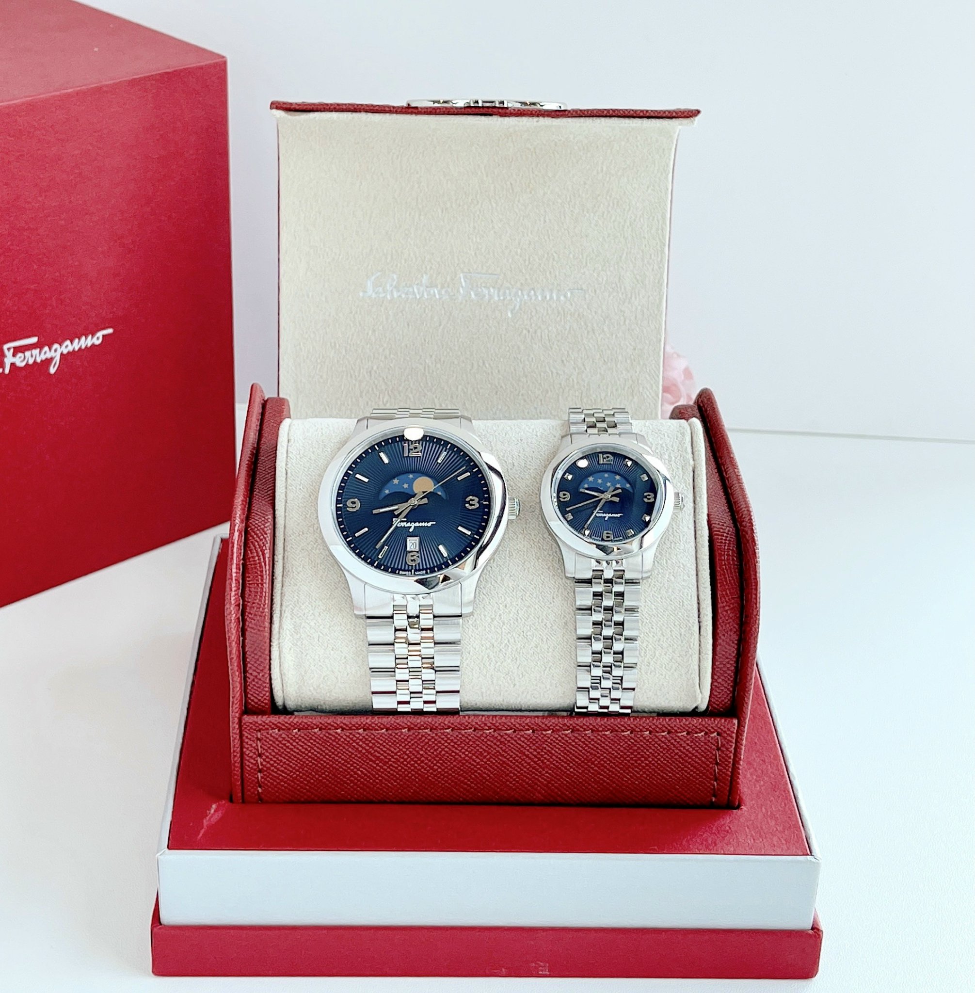 Đồng hồ Salvatore Ferragamo Duo moonphase