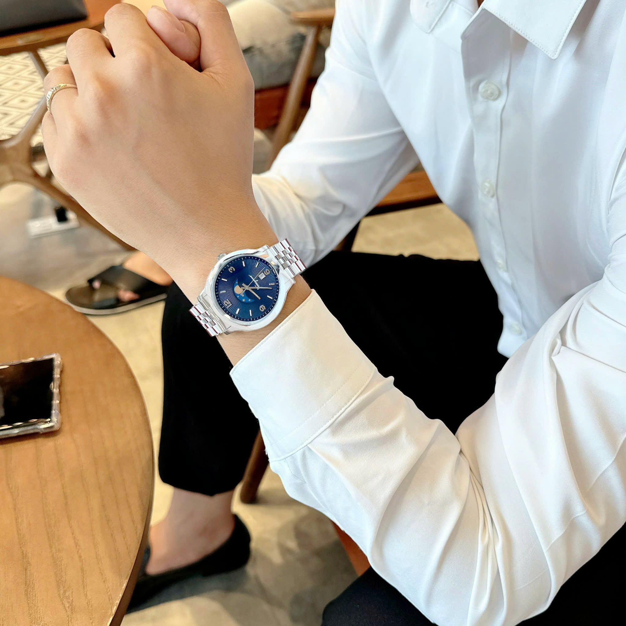 Đồng hồ Salvatore Ferragamo Duo moonphase