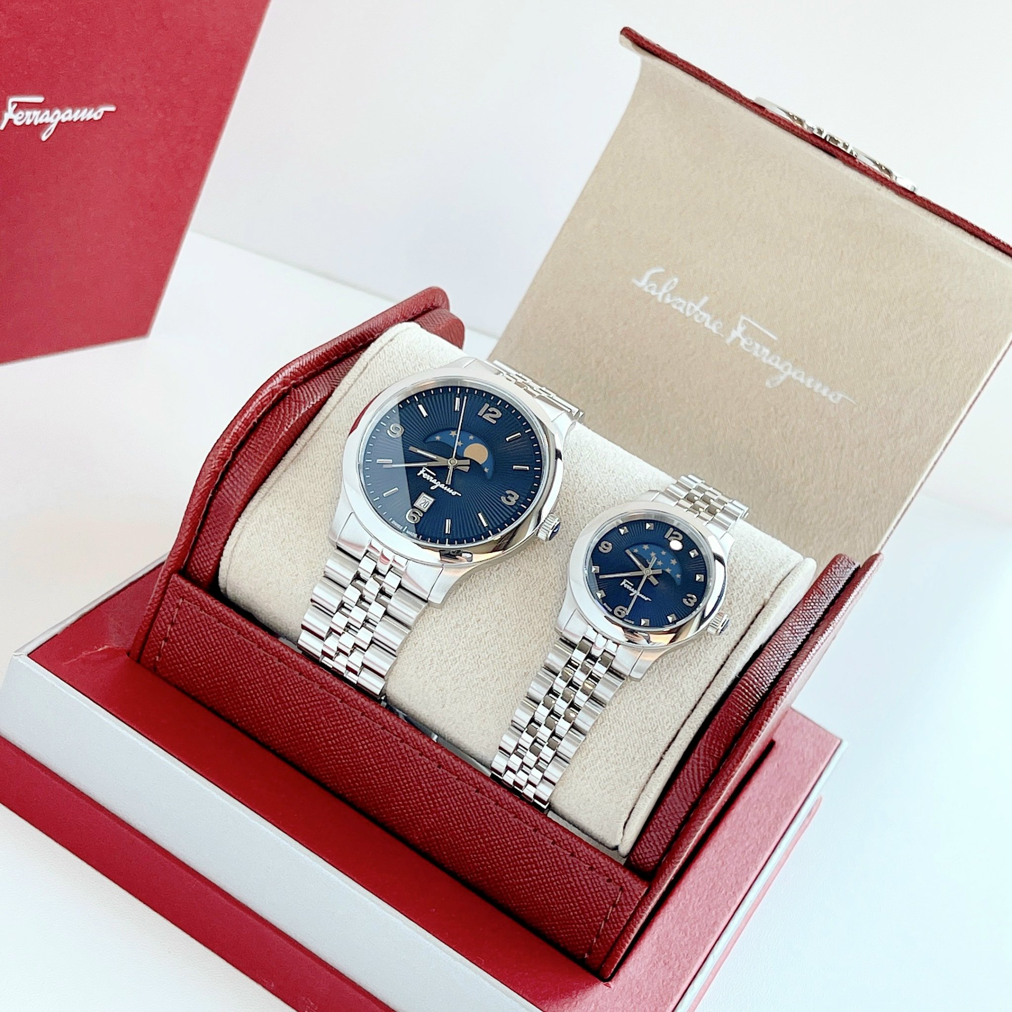 Đồng hồ Salvatore Ferragamo Duo moonphase