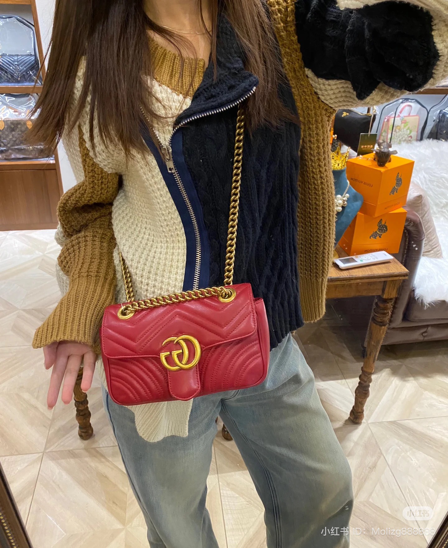 Túi Gucci marmont