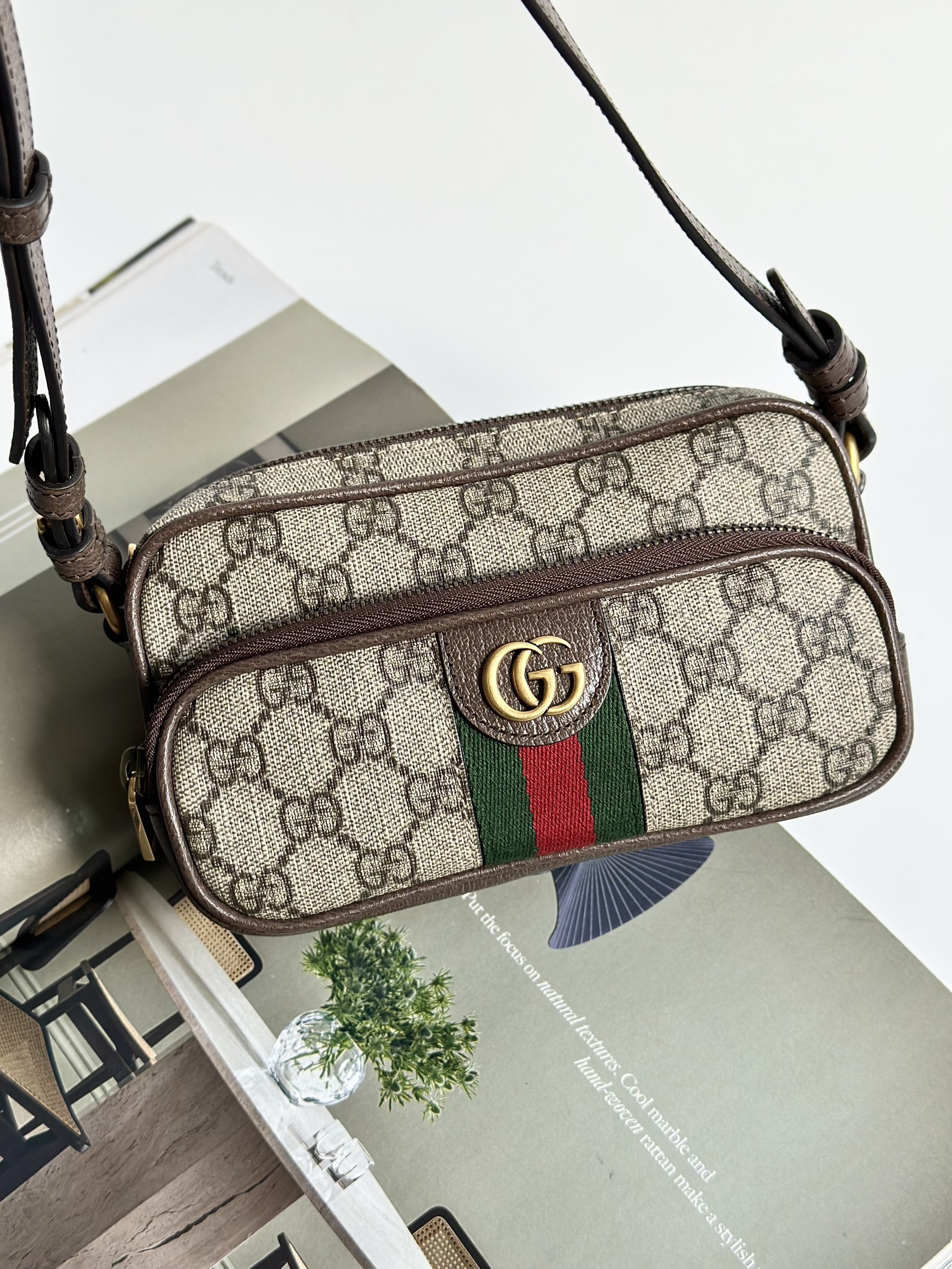 Túi Gucci Ophidia Double Zip Bag