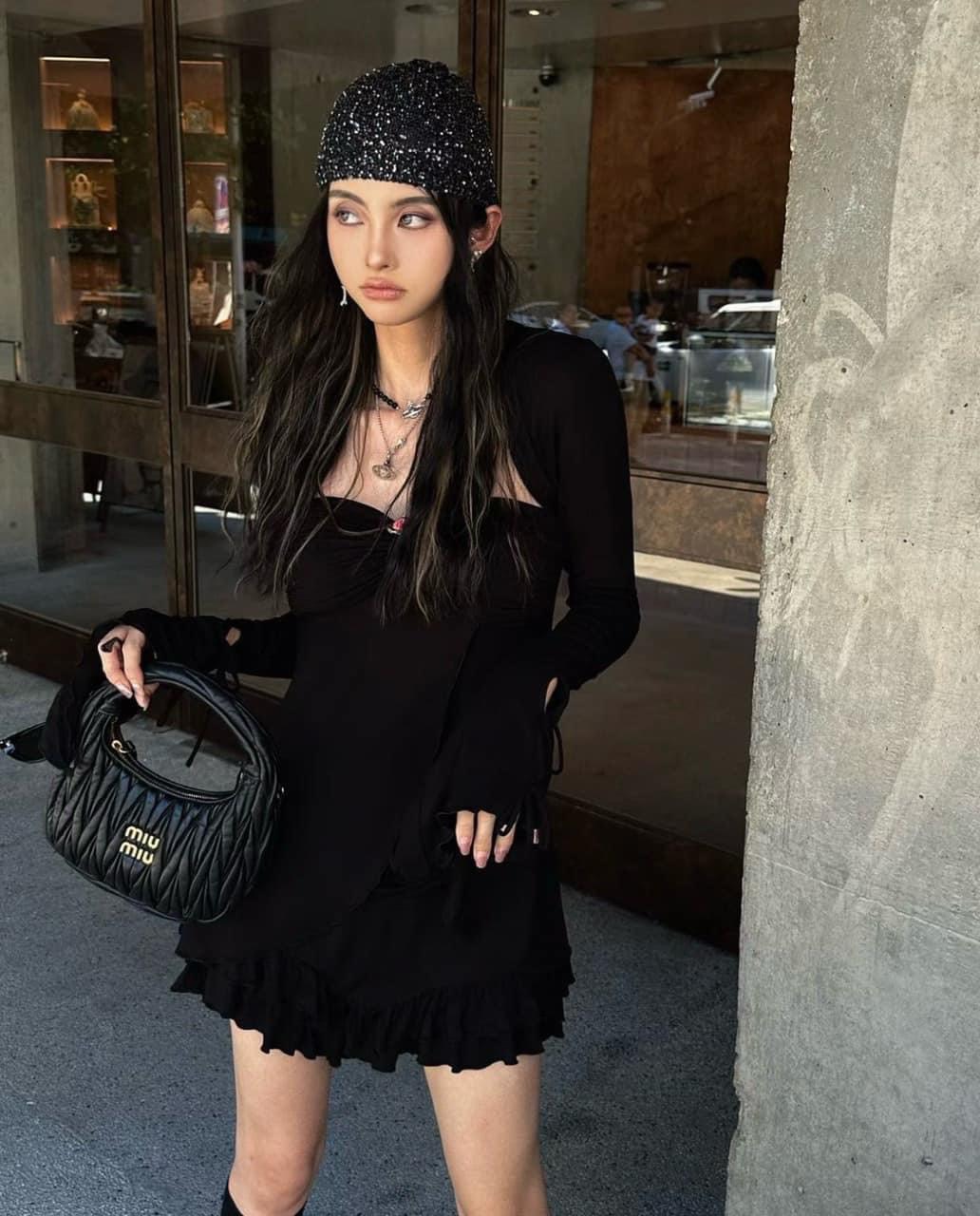 Túi MIU MIU wander đen