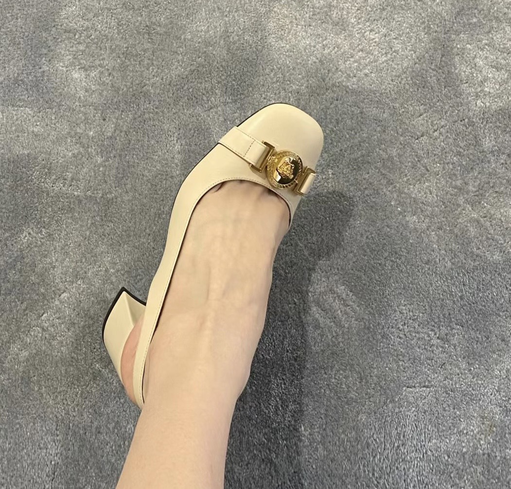 Guốc Versace slingback