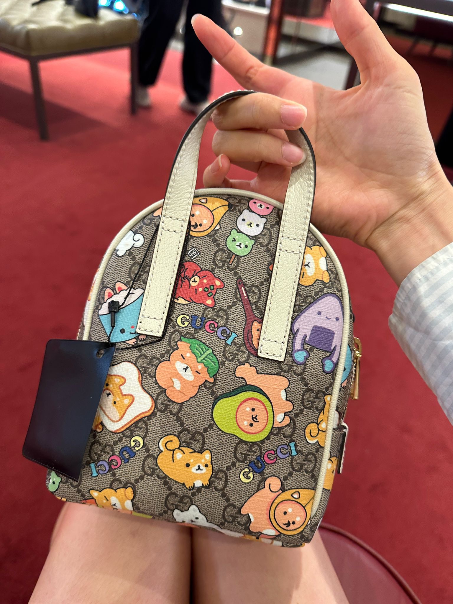 Balo Gucci interlocking mini