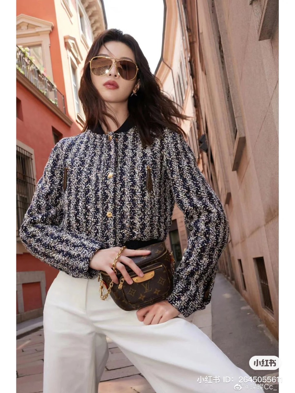Túi LOUIS VUITTON Bumbag mini mono