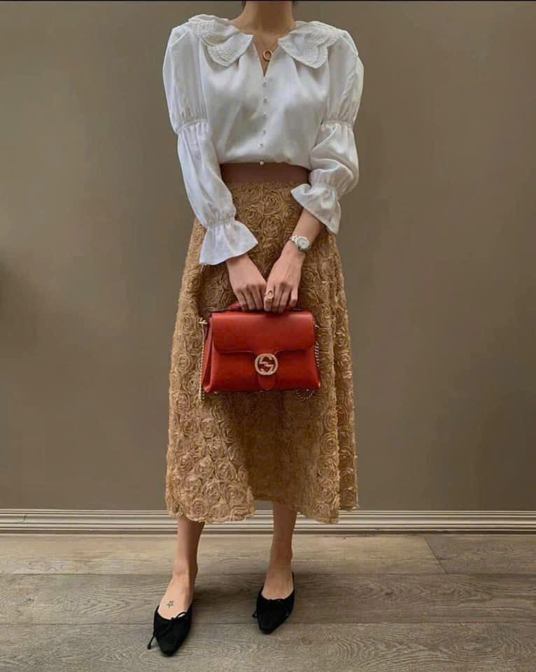 Túi Gucci Interlocking top handle