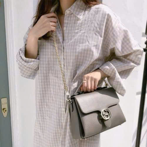 Túi Gucci Interlocking top handle