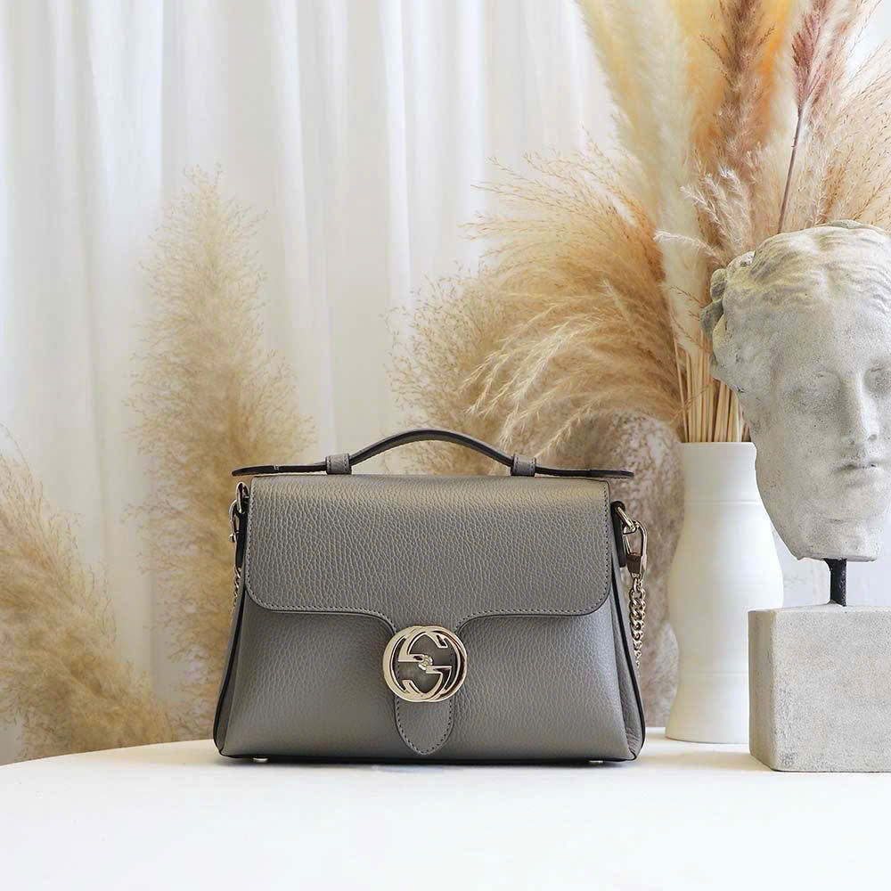 Túi Gucci Interlocking top handle