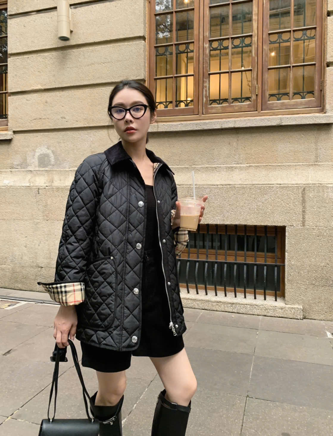 Ao khoác trám Burberry