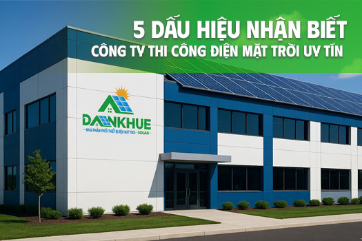 Top 5 Dấu Hiệu Nhận Biết Công Ty Thi Công Điện Mặt Trời Uy Tín tại TP.HCM
