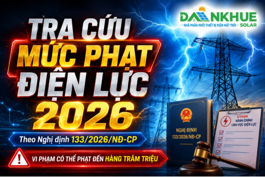 CẨM NANG CHI TIẾT: TRA CỨU MỨC XỬ PHẠT VI PHẠM HÀNH CHÍNH LĨNH VỰC ĐIỆN LỰC THEO NGHỊ ĐỊNH 133/2026/NĐ-CP