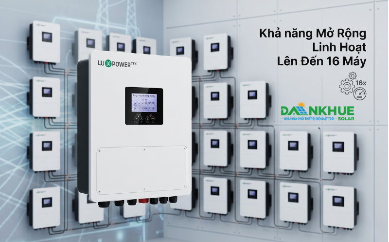 SNA Pro 6.5kw ghép nối song sóng 16 thiết bị